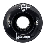 Luminous - Quad Roller Skate Wheels 62mm 85A x4