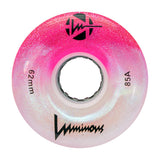 Luminous - Quad Roller Skate Wheels 62mm 85A x4