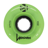 Luminous - Quad Roller Skate Wheels 62mm 85A x4