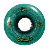 Luminous - Quad Roller Skate Wheels 62mm 85A x4
