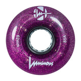 Luminous - Quad Roller Skate Wheels 62mm 85A x4