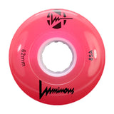 Luminous - Quad Roller Skate Wheels 62mm 85A x4