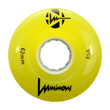 Luminous - Quad Roller Skate Wheels 62mm 85A x4