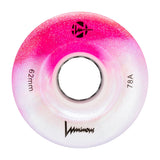 Luminous - Quad Roller Skate Wheels 62mm 78A x4
